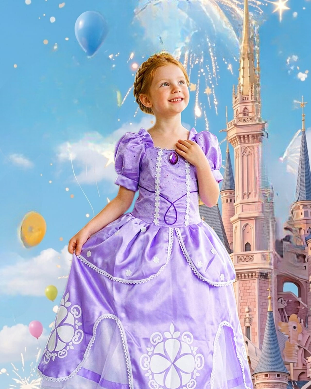 Disfraz de la Princesa Sofía